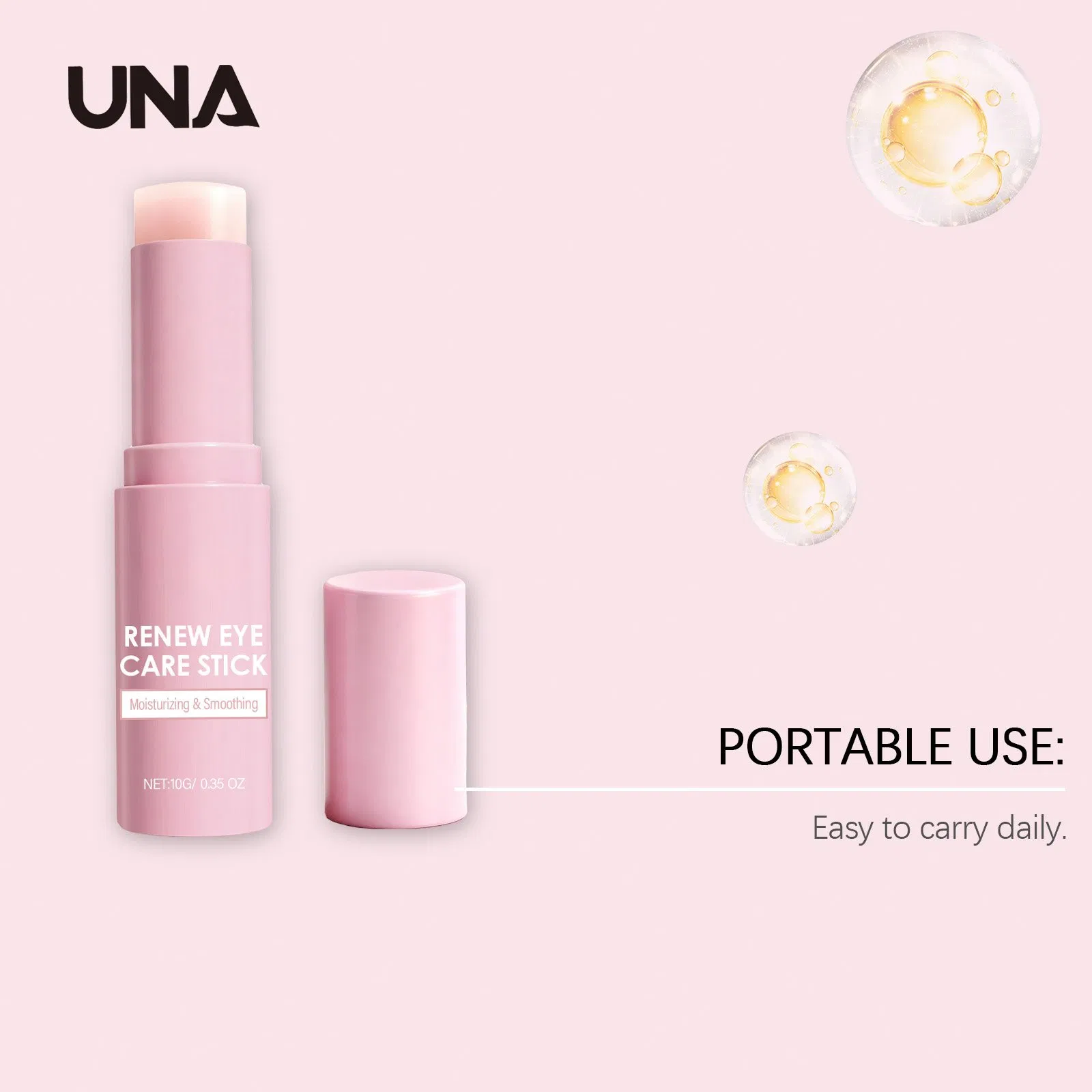 Retinol Eye Cream Stick - Plumps and Moisturizes Eye Skin, Portable Care, Easily Absorbed Eye Cream Stick