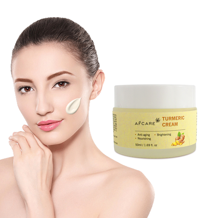 Private Label Skin Care Moisturizing for Women Turmeric Face Cream