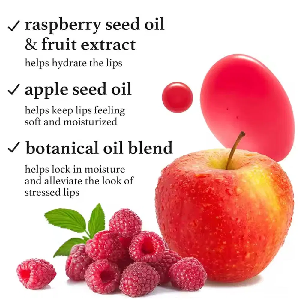 Wholesale Vendor Hydrating Nourishing Lip Care Tinted Lipgloss Apppleberry Lip Oil