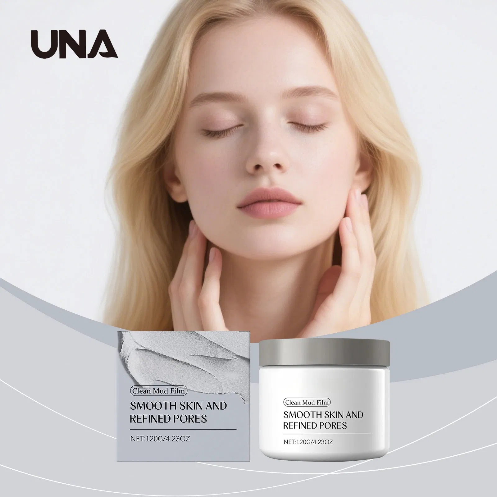 Pore Cleansing Clay Mask - Gently Cleanses, Nourishes and Moisturizes Skin, Facial Cleansing Clay Mask