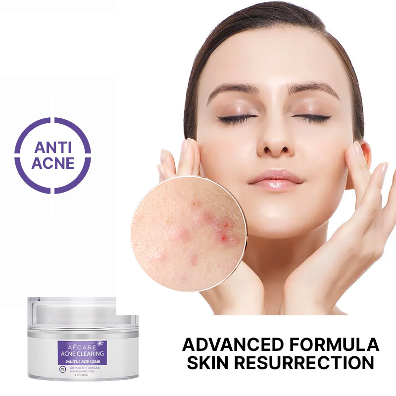 Salicylic Acid Acne Cleaning Cream Anti Aging Face Care Men Cream Oil Skin Care