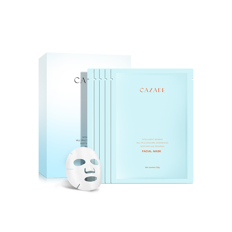 OEM/ODM Deep Hydrating Facial Mask for Dry Skin Brightening &amp; Skin Tone Evenness Moisturizing Masks for Soft Smooth Skin Care