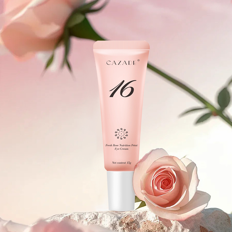 Herbal Flower Moisturizing Eye Treatment Rose Extract for Dark Circles Rose Eye Cream Puffiness Relief and Anti-Aging Benefits Soothing Hydration Eye Care