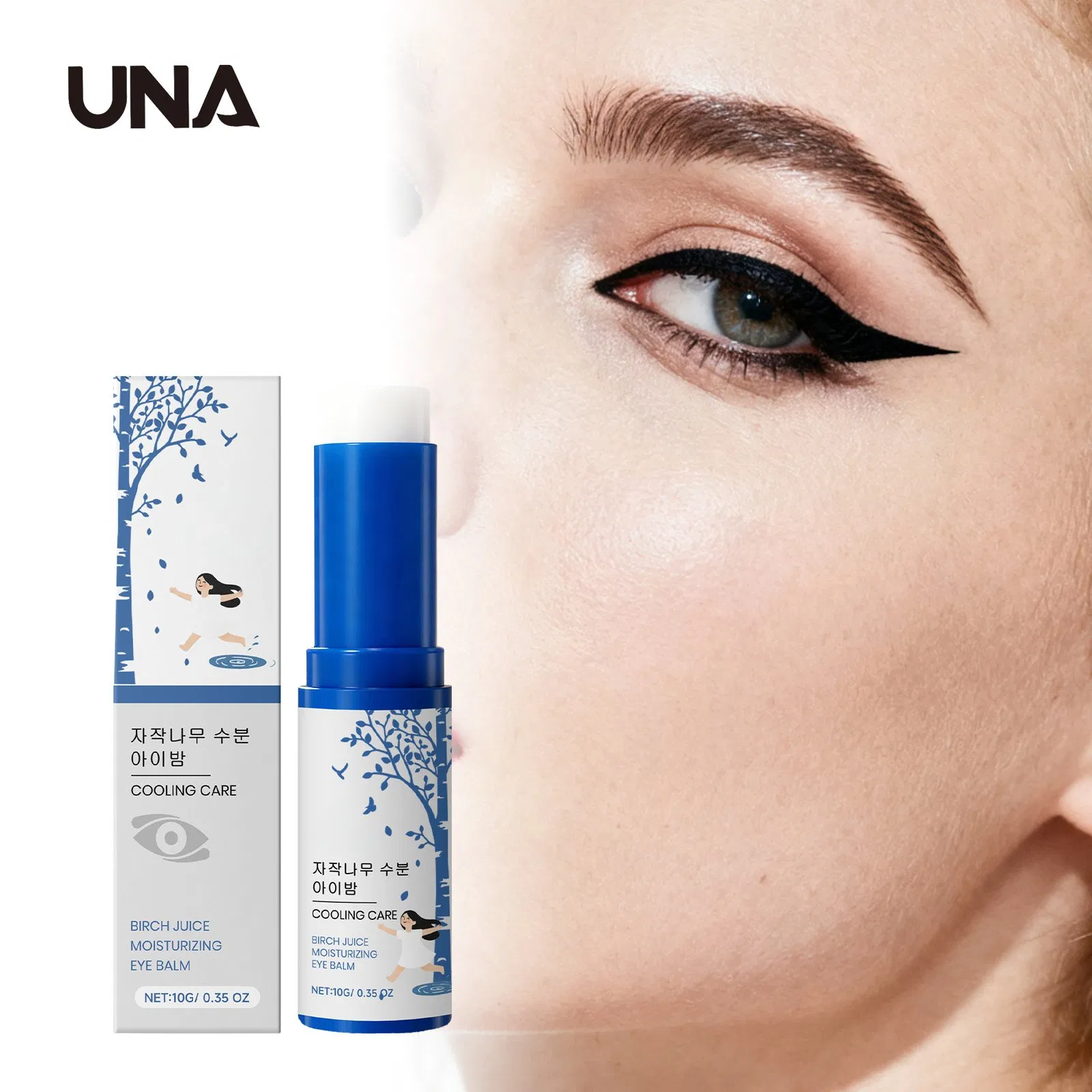 Eye Moisturizing Care Stick - Gently Nourishes Eye Skin, Massage for Moisturizing, Plumping and Elastic Eye Cream