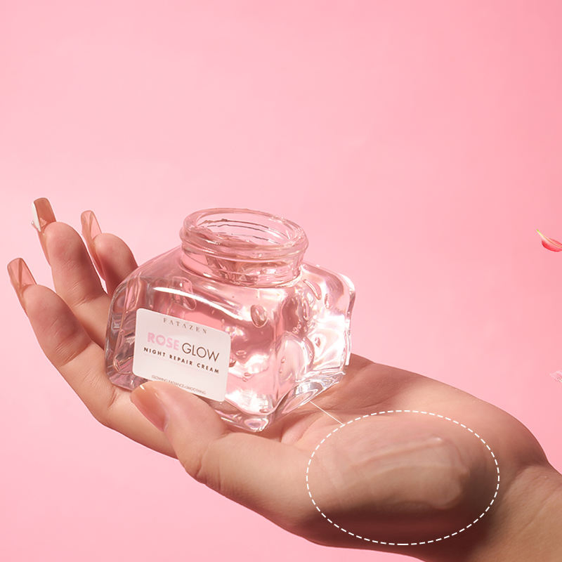 Wholesale Deep Hydration Damascus Rose Jelly Mask Face Gel Mask OEM Skin Care Whitening Smoothing Extract Facial Sleeping Mask