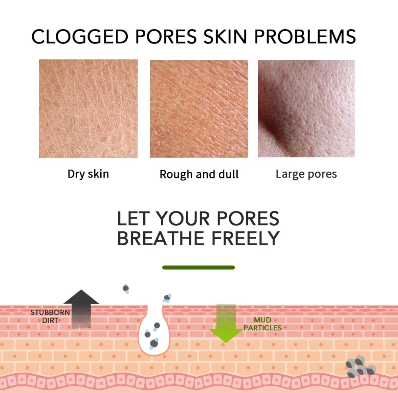 OEM Moisturizing Cleaning and Washing Face Deeply Remove Dirt From Pores and Oil Control Deep Cleansing Facial Cleanser