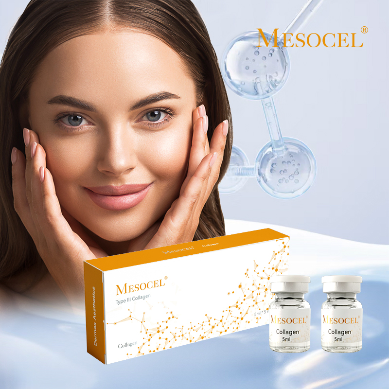 Mesocel Facial Care Collagen Serum for Moisturizing Nourishing with Skin Like Peeled Eggs
