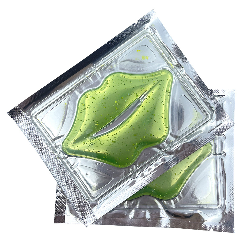 Overnight Renewal Crystal Sleep Mask for Eyes and Lips Infused with Collagen Peptides for Intensive Whitening and Hydration