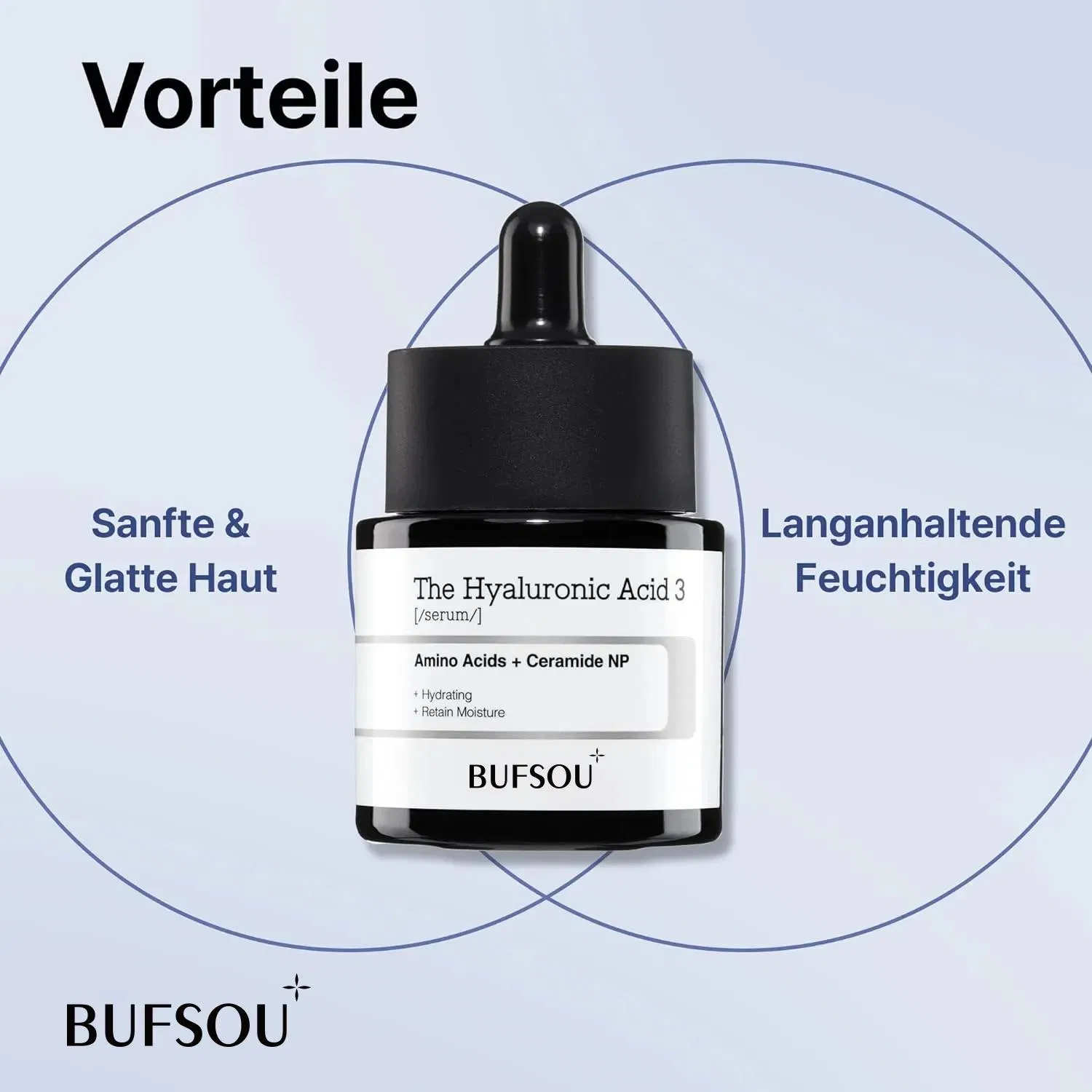 Private Label Hydration Moisture Ceramide Hyaluronic Acid Facial Serum Anti Aging Wrinkle Repair Facial Serum for Skin Care