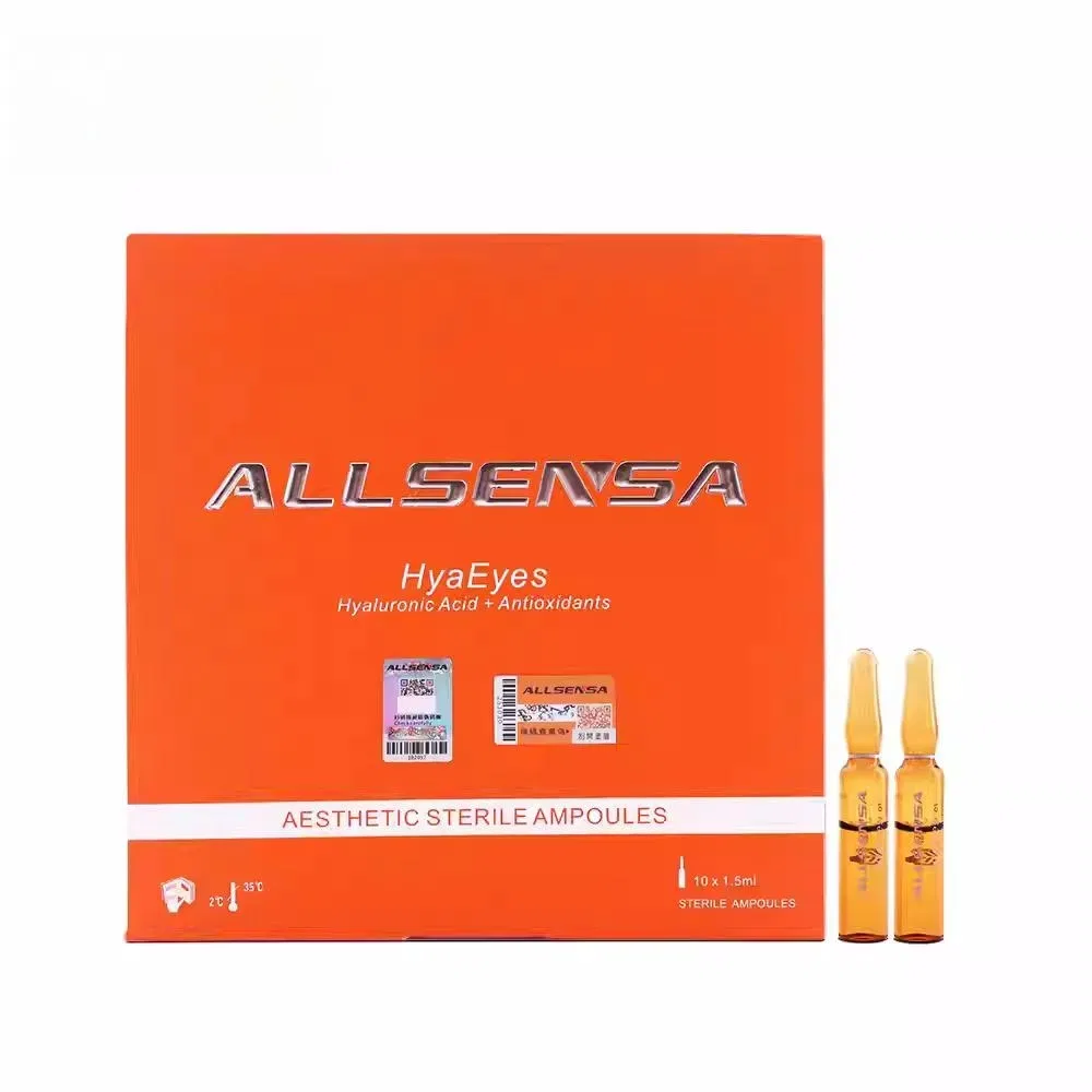 Gene Peptide Allsensa Hyaeyes Hyaluronic Acid + Antioxidant 10*1.5ml Dark Circles, Eye Bags, Eye Wrinkles Removal Care
