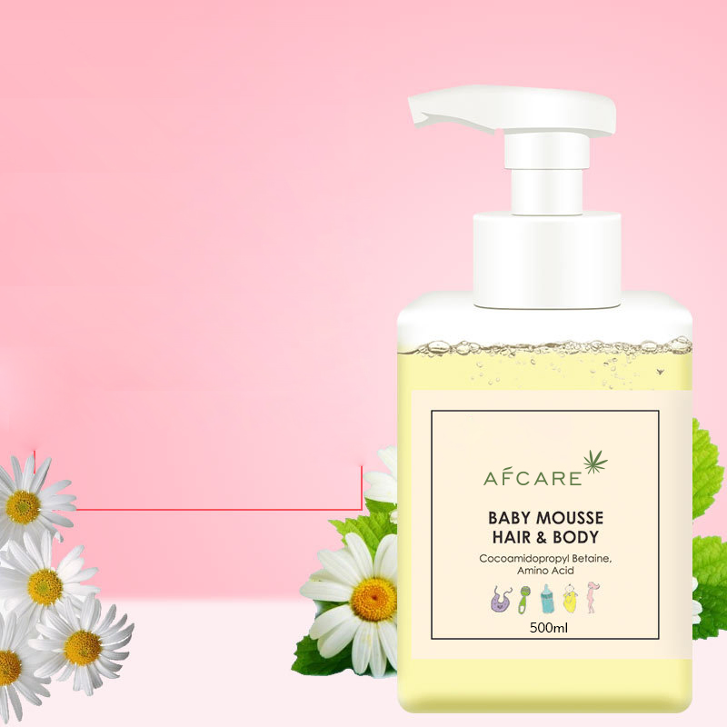 Vegetarian Natural Baby Shampoo for Kids' Hair Care in a 260ml Size,