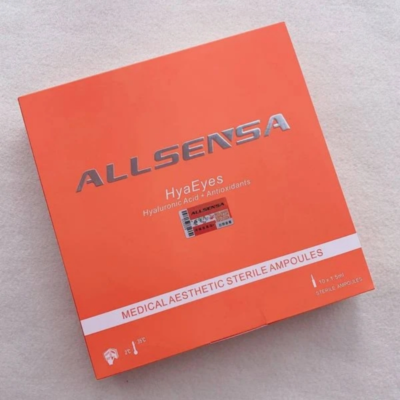 Gene Peptide Allsensa Hyaeyes Hyaluronic Acid + Antioxidant 10*1.5ml Dark Circles, Eye Bags, Eye Wrinkles Removal Care