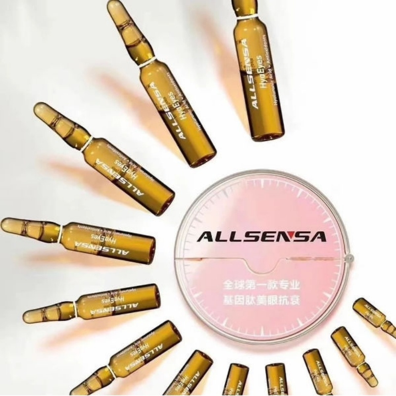 Gene Peptide Allsensa Hyaeyes Hyaluronic Acid + Antioxidant 10*1.5ml Dark Circles, Eye Bags, Eye Wrinkles Removal Care