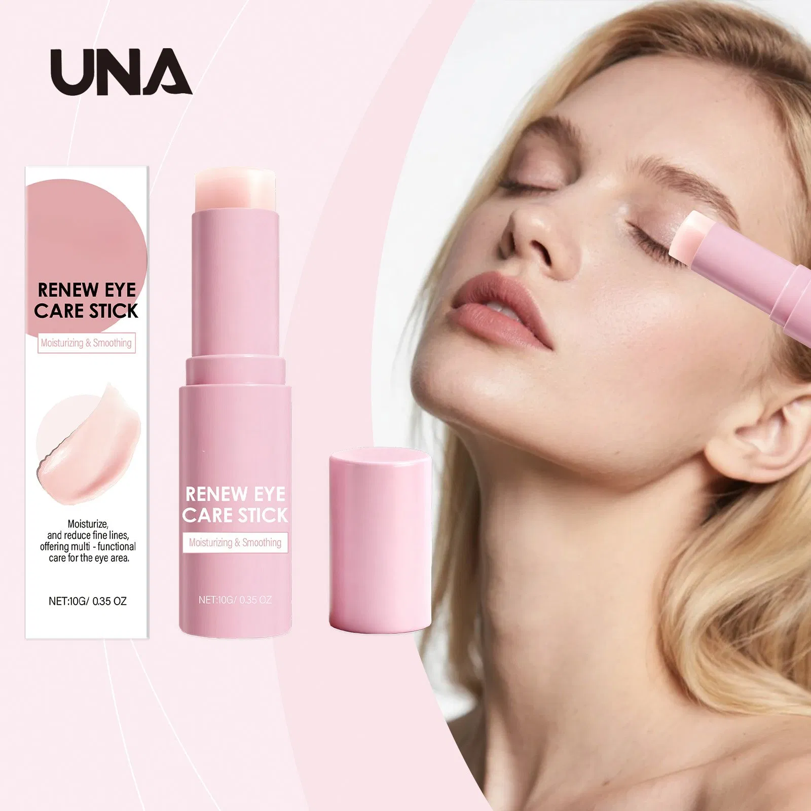 Retinol Eye Cream Stick - Plumps and Moisturizes Eye Skin, Portable Care, Easily Absorbed Eye Cream Stick