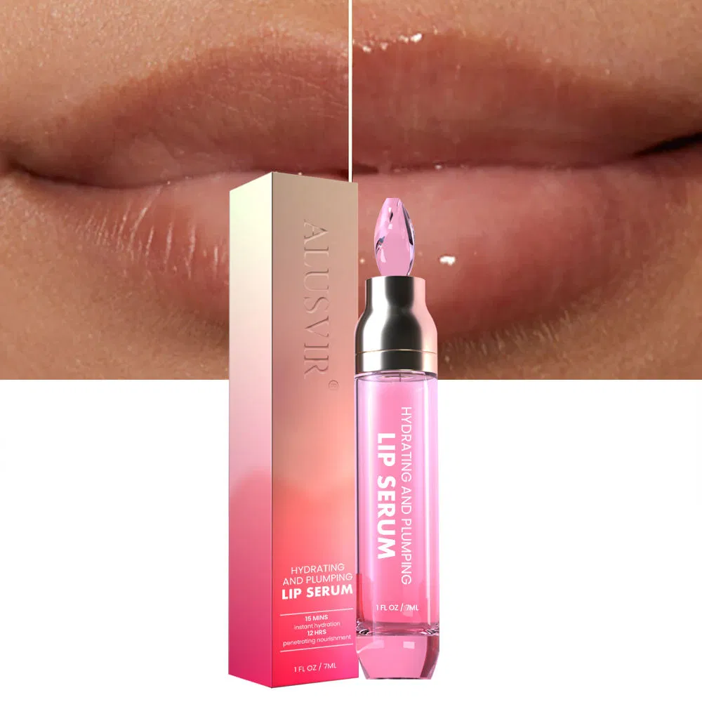 Hydrating Plumping Lip Serum Smooth Reduce Fine Lines Lip Plump Oil