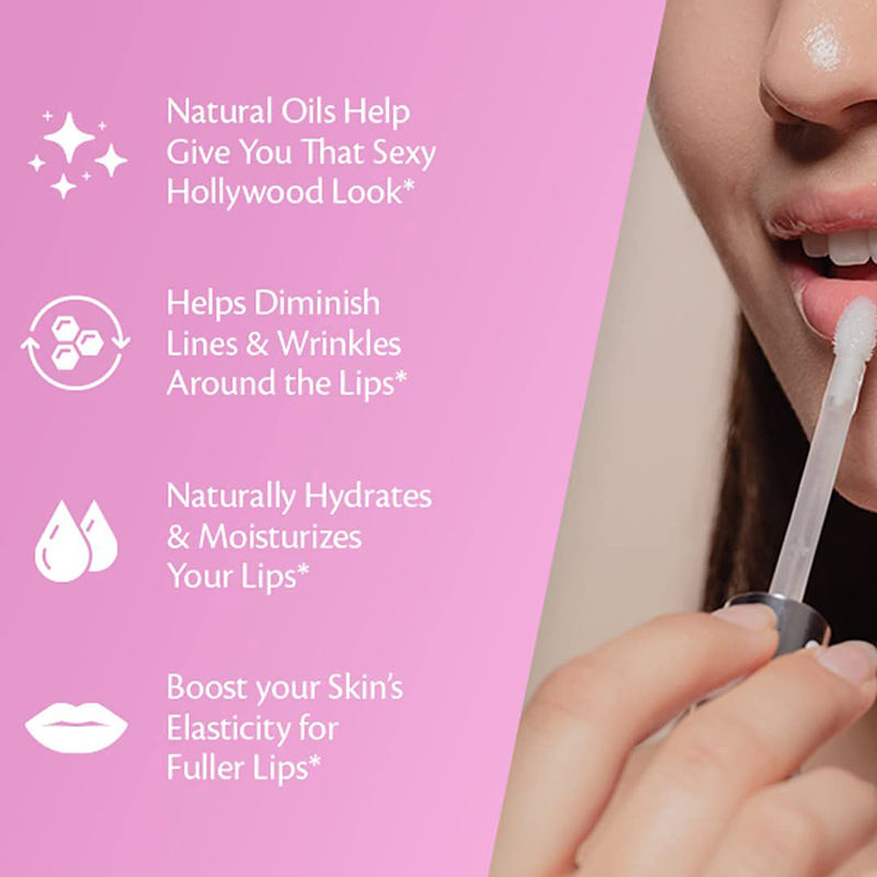 Reduce Fine Lines Lip Plumping Moisturizing Oil Lip Care Serum