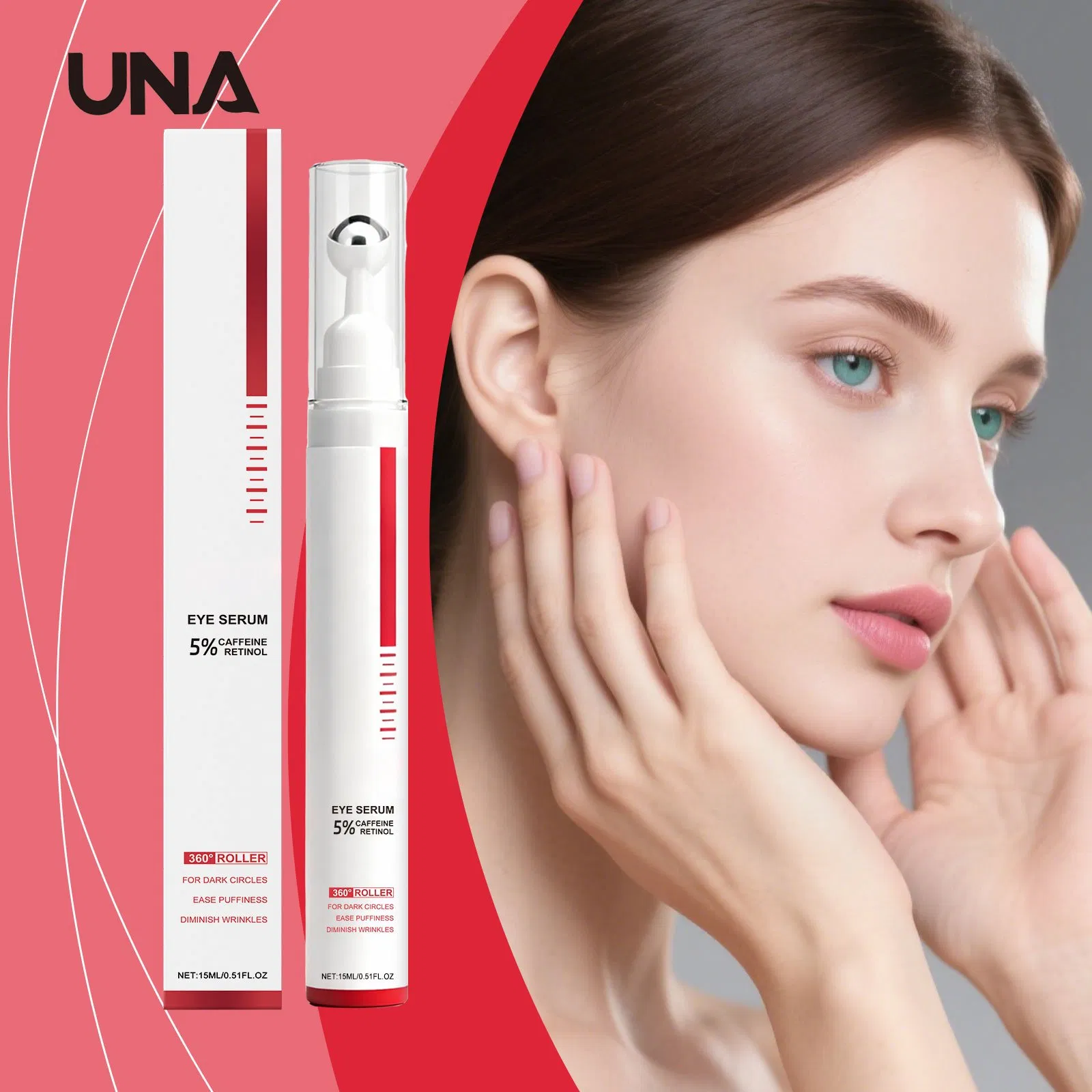 Eye Moisturizing Serum - Moisturizes and Hydrates, Fades Fine Lines Around Eyes, Plumping Skin Care Serum