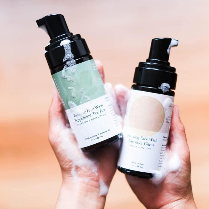 Korean Face Wash Facial Cleansing Hydrating Makeup Remover Mousse Facial Cleanser