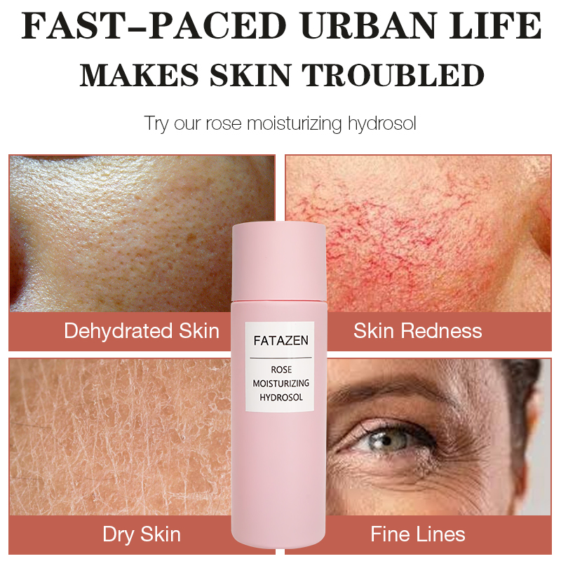 Deep Hydrating Soothing Dry Skin Repair Damaged Face Rose Facial Nourishing Toner