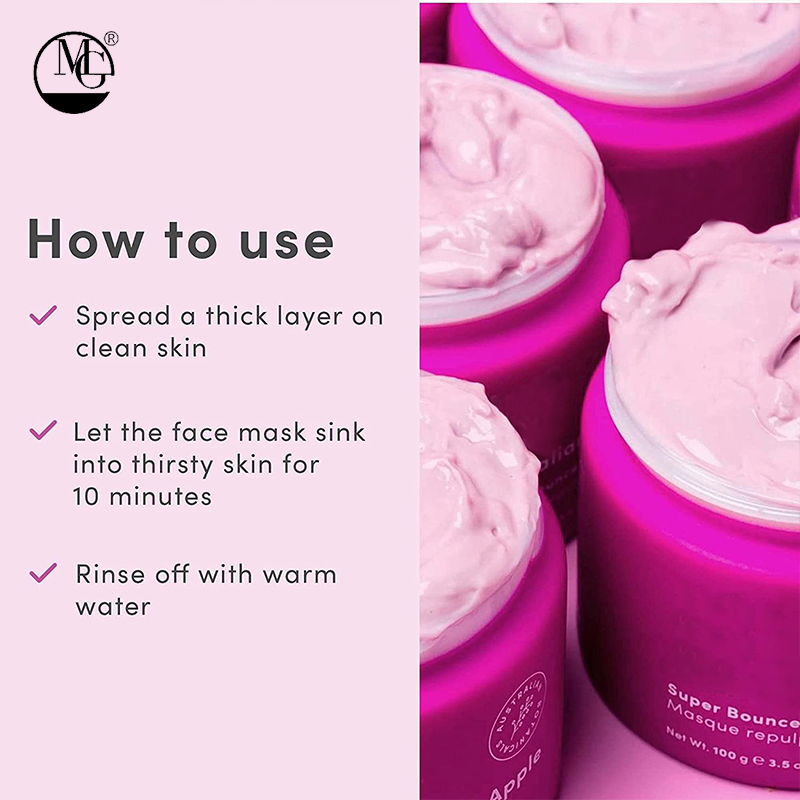 Hyaluronic Acid Facial Mask Long-Lasting Hydration &amp; Anti-Aging for Nighttime Skin Care