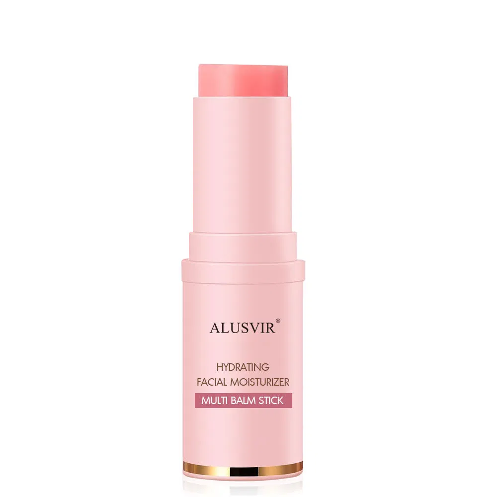 Multi-Fuctional Hydrating Pink Balm Stick Moisturizing for Wrinkled &amp; Dull Skin Care