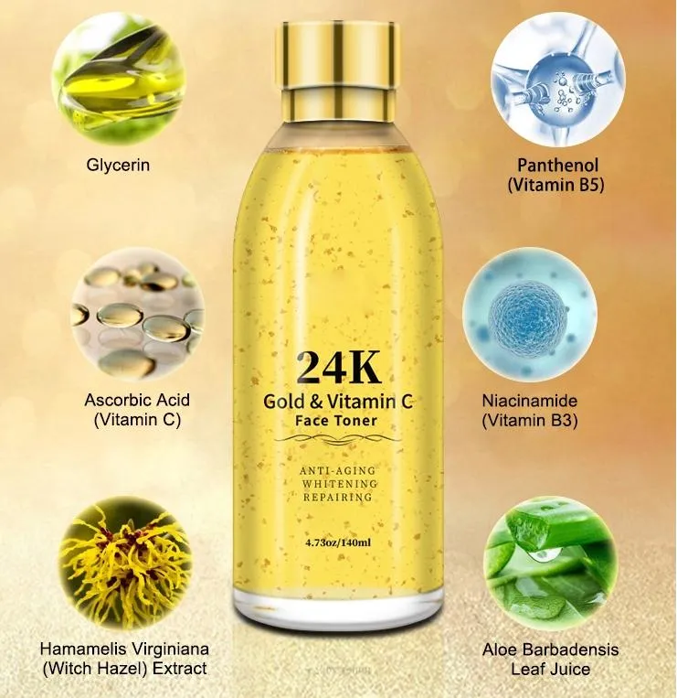 Gold Face Toner Photo 3