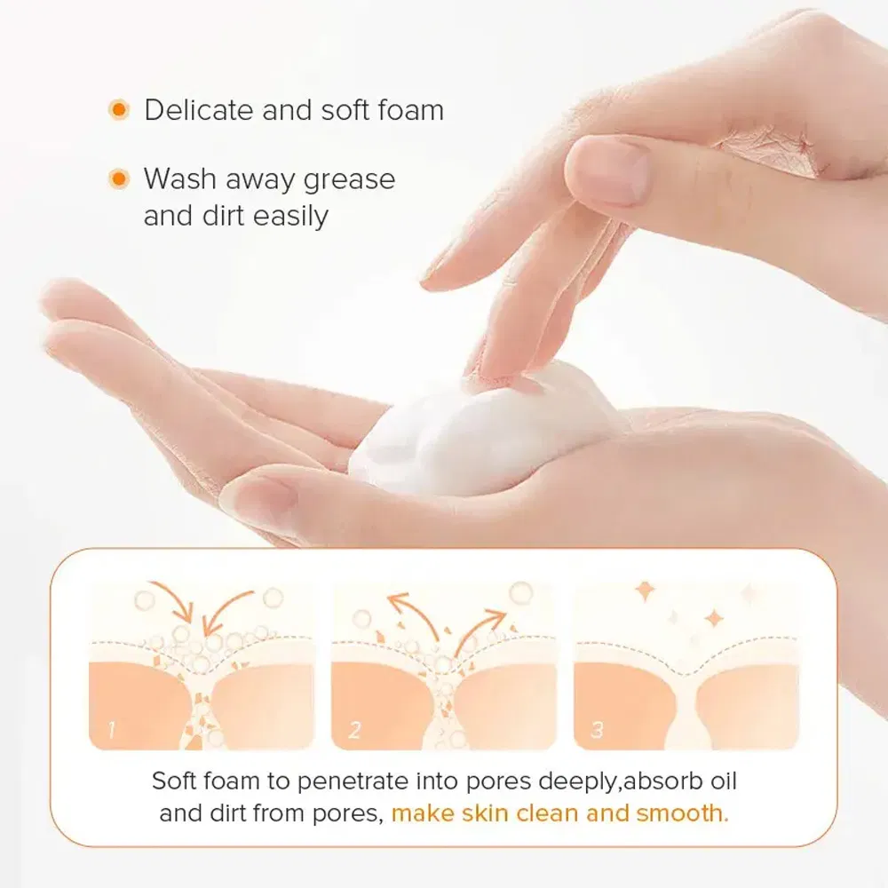 Personal Beauty Private Label Amino Acid Facial Cleanser Cosmetic Face Cleansing Whitening Skin Care