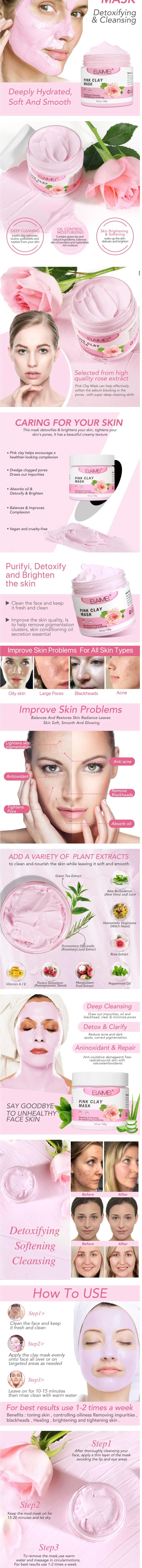 Rose Clay Mask Detail