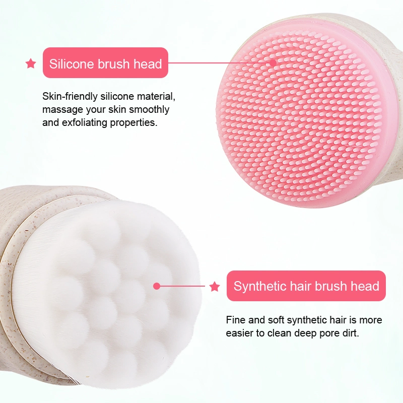 Silicone Facial Cleansing Brush Face Cleaning Brush Face Scrubber Cleaner Brush Face Cleanser