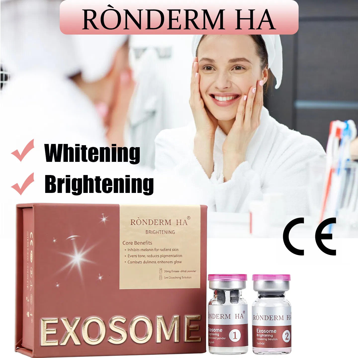 Ronderm Exosome Therapy for Brightening &amp; Whitening Skin Care