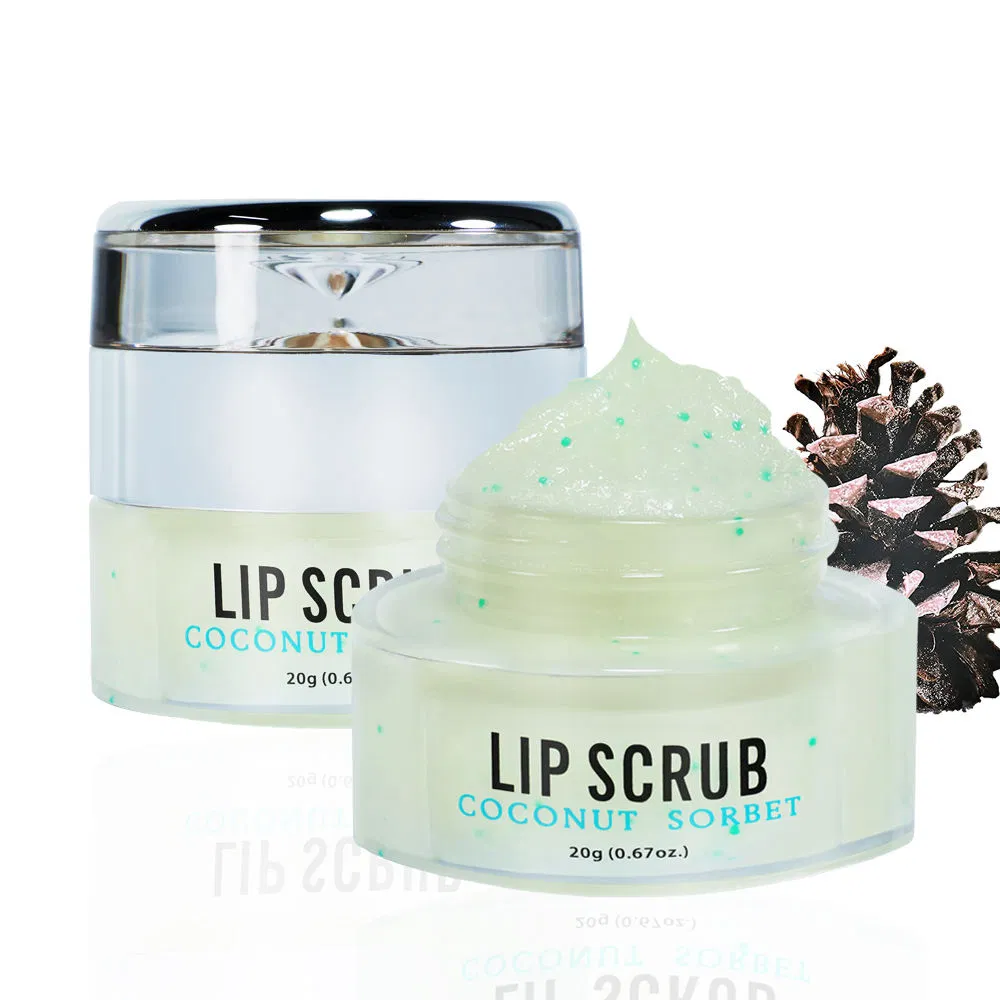 Exfoliating Hydrating Vegan Lip Scrub Organic Sugar Lip Scrub