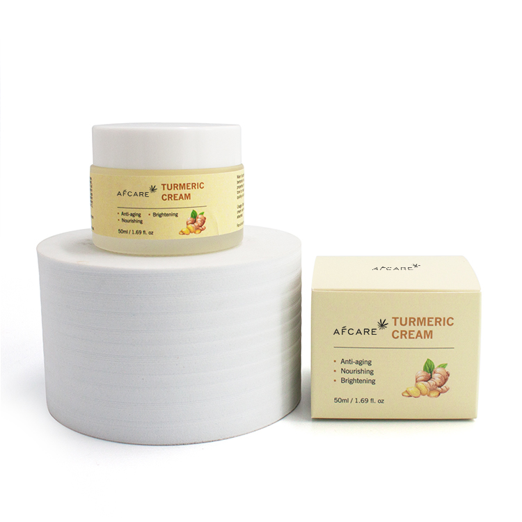 Private Label Skin Care Moisturizing for Women Turmeric Face Cream