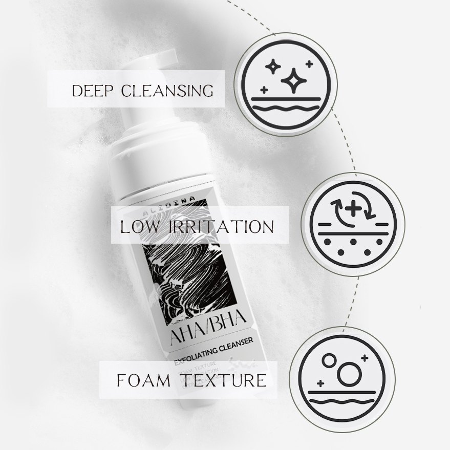 Amino Acid Cleansing Mousse Makeup Remover Facial Cleanser Foam Moisturizing Oil Control Deep Cleaning