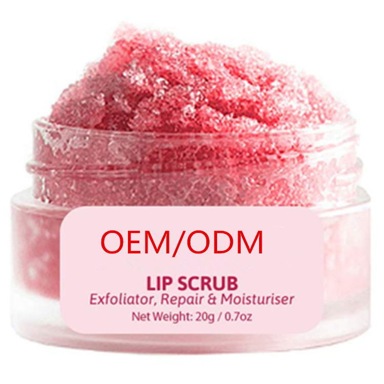 Wholesale Customized Private Label Exfoliating Repair &amp; Moisturiser Lip Scrub