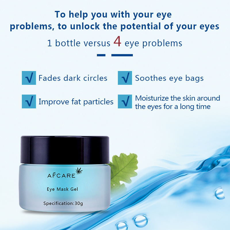 Hot Sale Anti Aging Anti Wrinkle Crystal Collagen 24K Gold Powder Night Repair Eye Cream Eye Mask