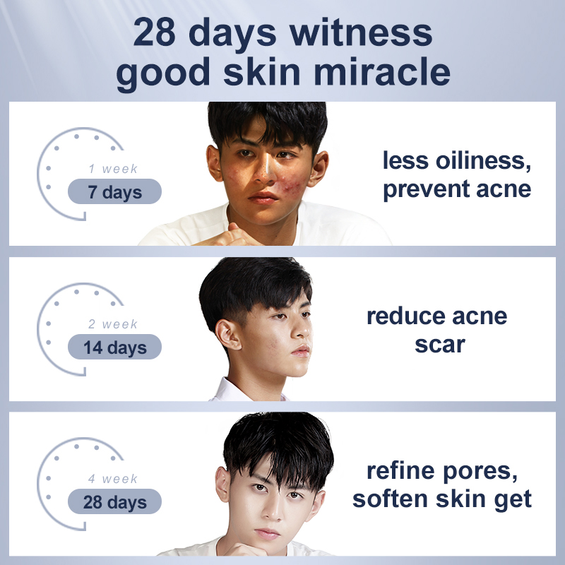 OEM Your Brand Low Price Rich Foaming Oil Control Deep Cleansing Refreshing Bamboo Charcoal Facial Cleanser for Men