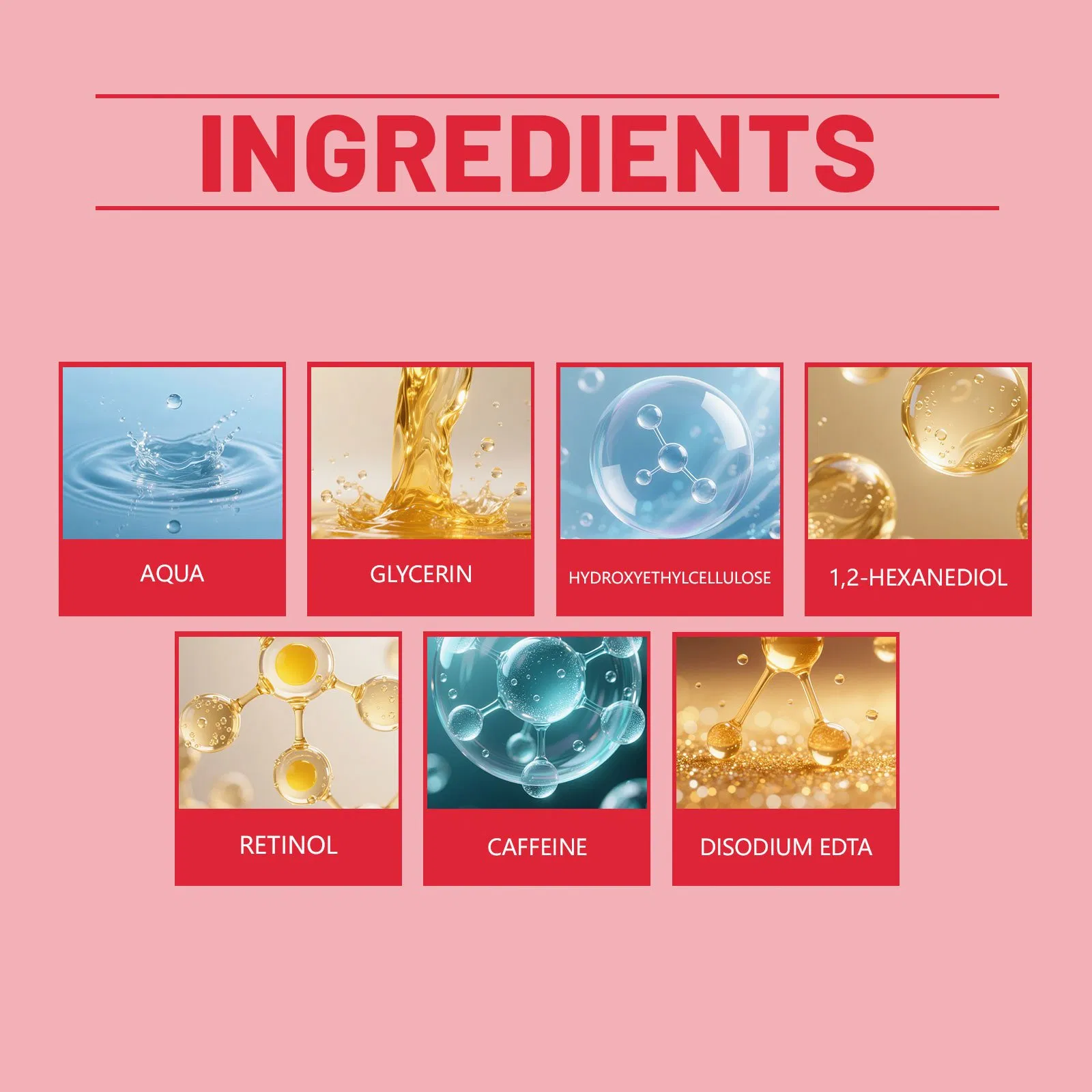 Eye Moisturizing Serum - Moisturizes and Hydrates, Fades Fine Lines Around Eyes, Plumping Skin Care Serum