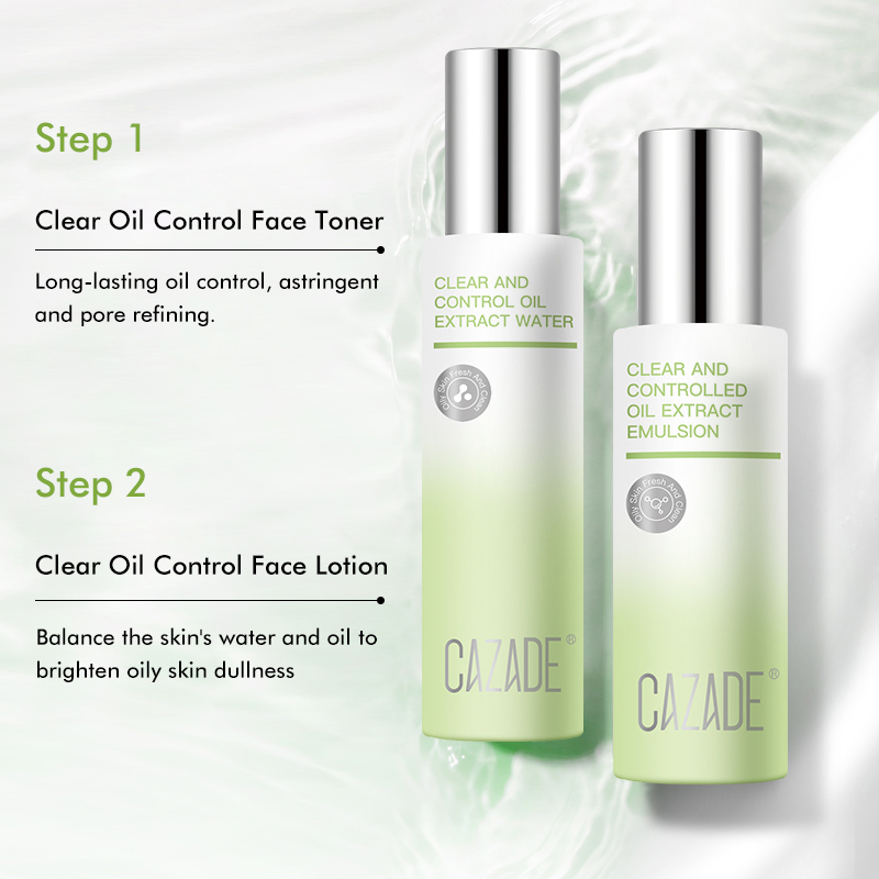 Hot Selling Nicotinamide Oil Control Face Lotion Set Pore Minimizing Brightening Skin Care Moisturizer Oily Skin Anti-Inflammatory Hydrating Collagen Synthesis