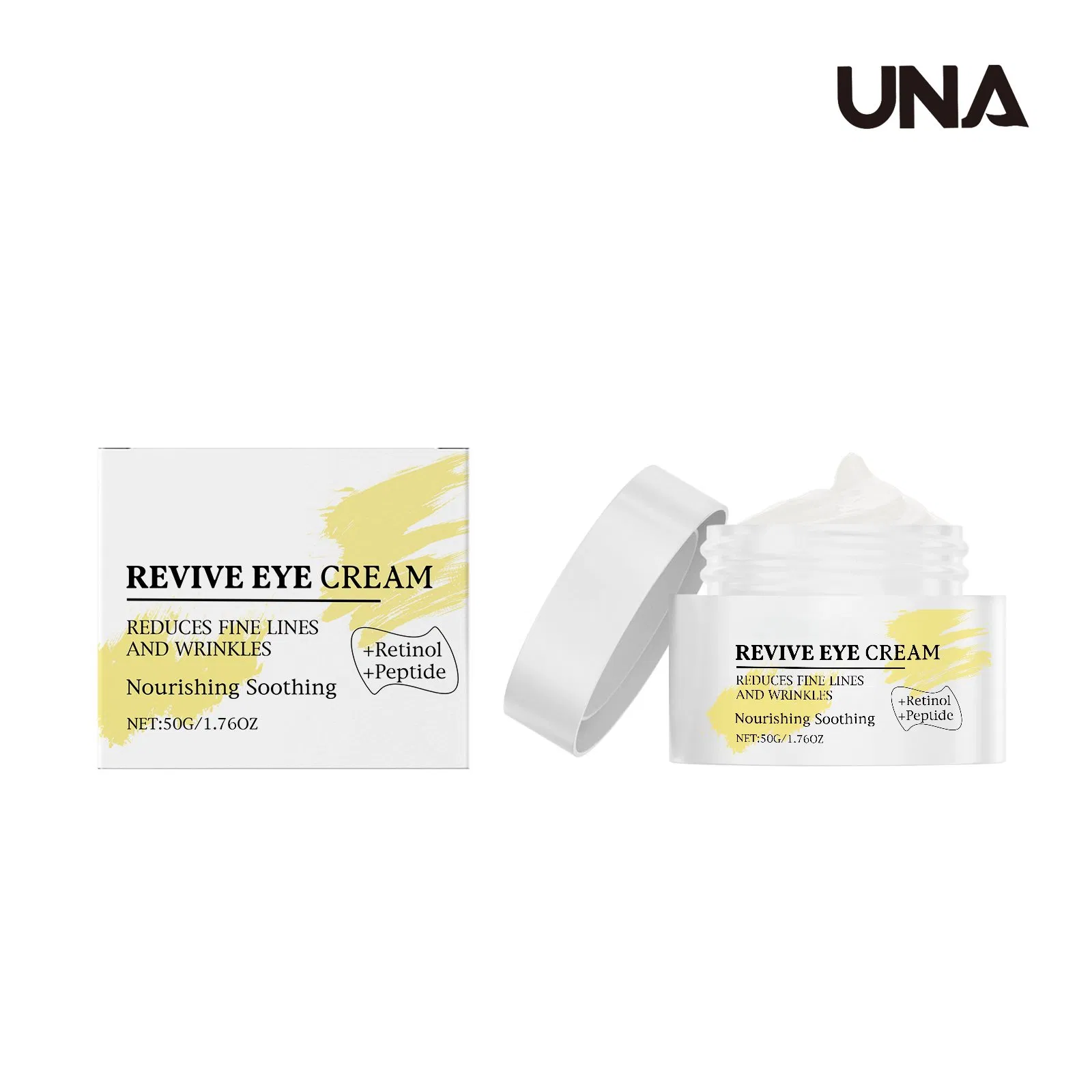 Nourishing Moisturizing Eye Cream - Gently Cares for Comfortable Eye Area Skin, Refined and Bright, Daily Eye Massage Cream