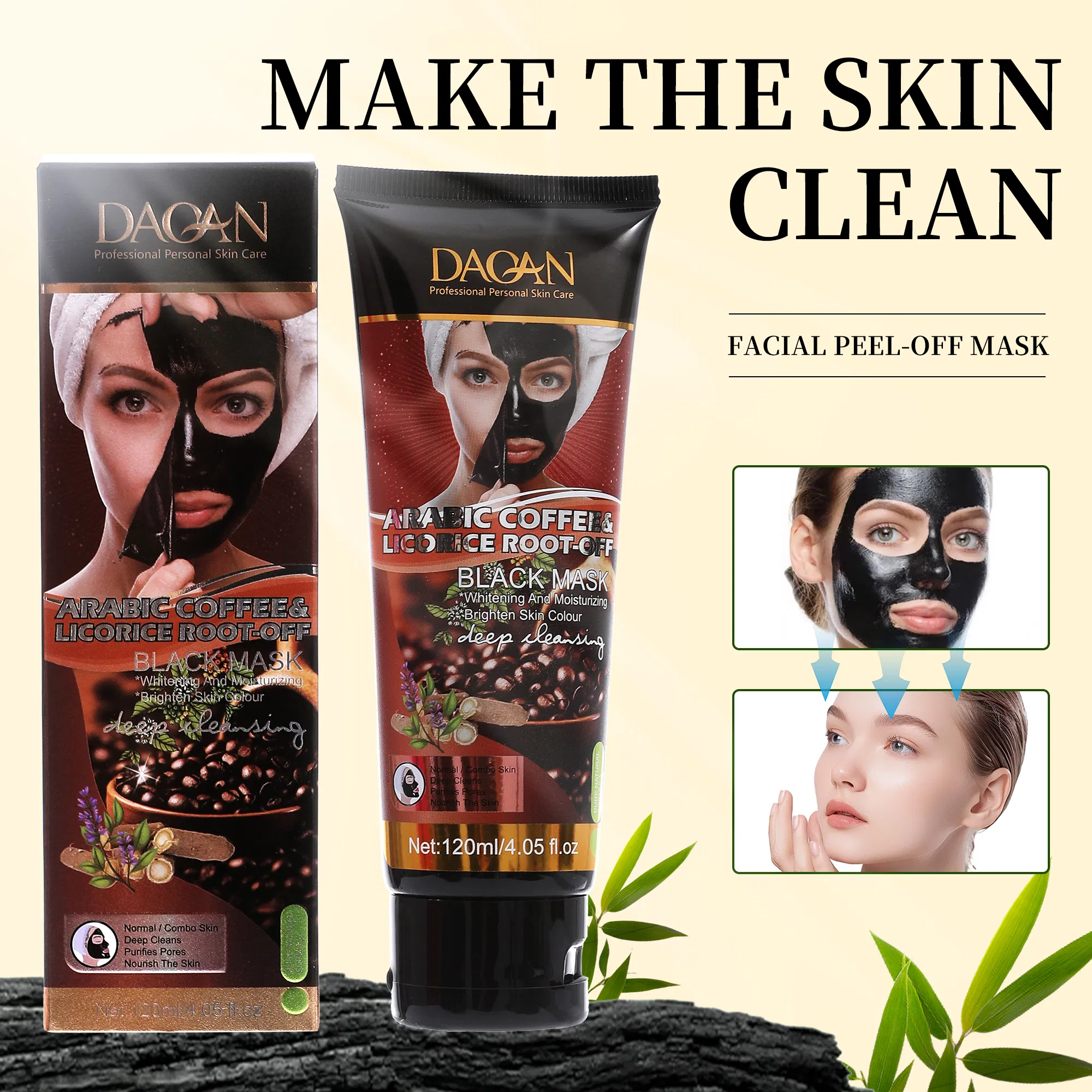 Skincare Best Facial Peel off Mask Collagen Blackhead Removal for Deep Cleansing
