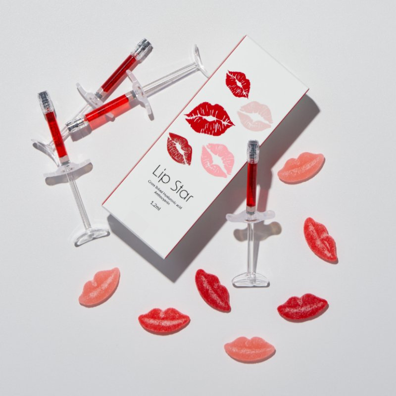 Hyaluronic Acid Lip Filler Injection Lip Color Dermal Filler Red Lips
