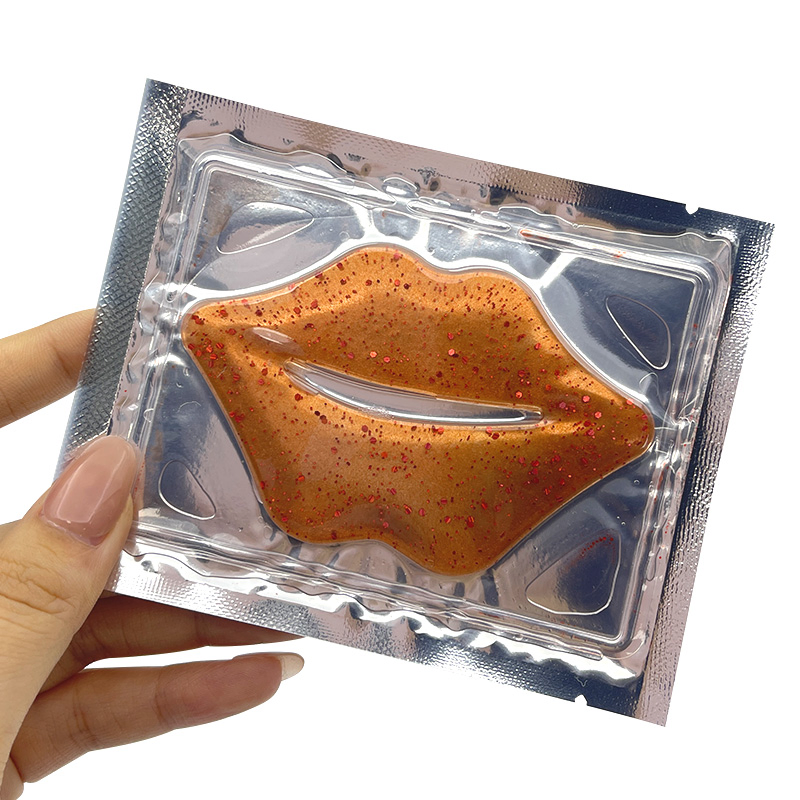 Overnight Renewal Crystal Sleep Mask for Eyes and Lips Infused with Collagen Peptides for Intensive Whitening and Hydration