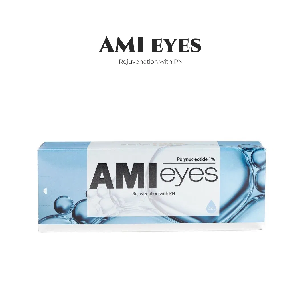 Ami Eye Lumi Eyes 2ml Cross-Linked Pdrn Mesotherapy of The Eve Area Tear Trough Filling Effect Remove Dark Circle Eyes Care