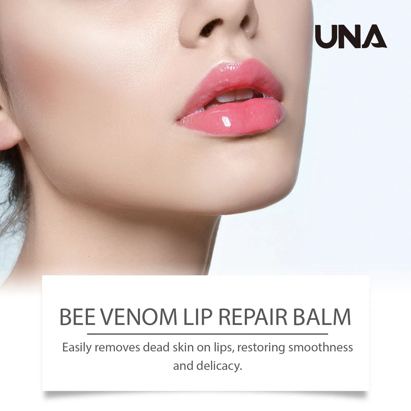 Bee Venom Moisturizing Lip Balm - Deeply Nourishes Lip Skin, Long-Lasting Hydration, Daily Lip Care