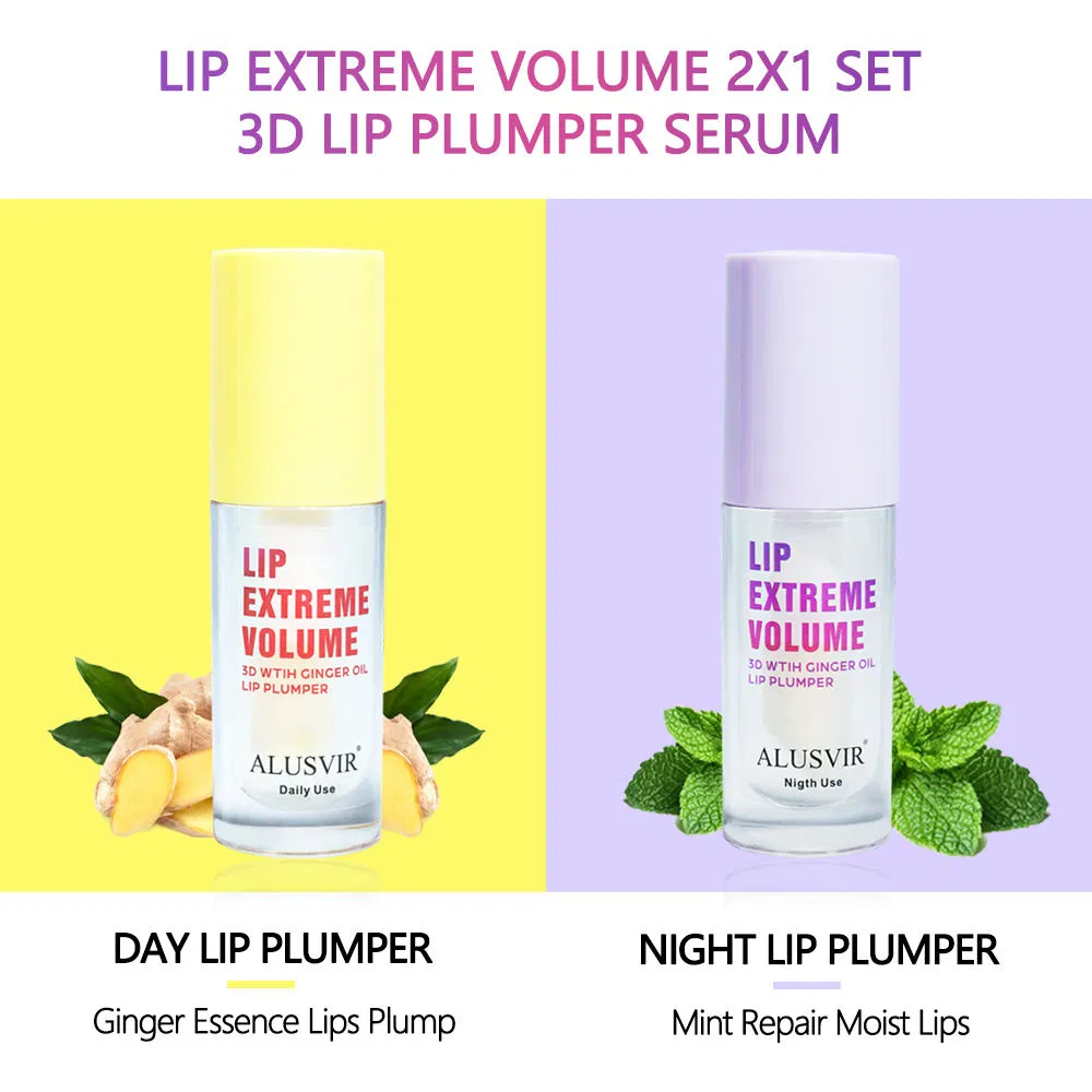 Ready to Ship Long Lasting Lip Plumper Oil Gloss Transparent Color Light