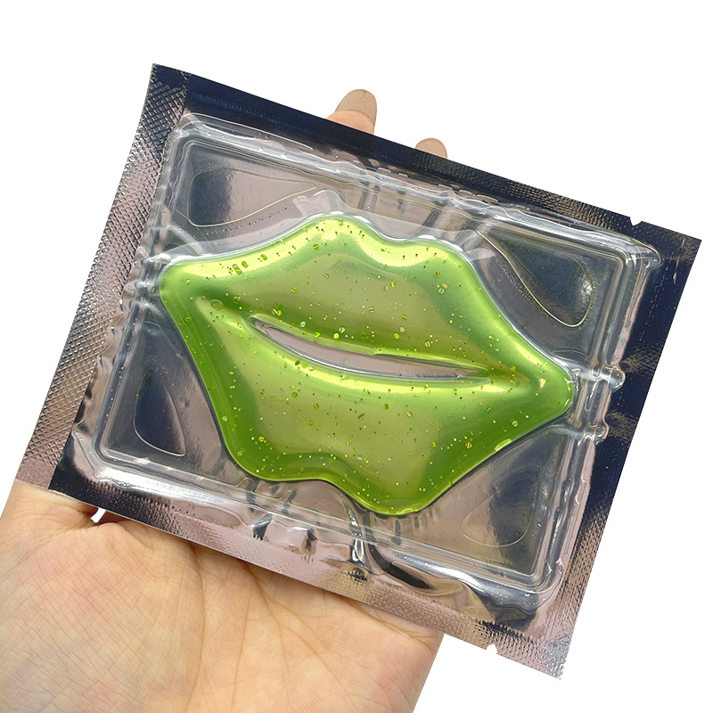 Collagen-Infused Red Gel Lip Mask for Plumping Hydration