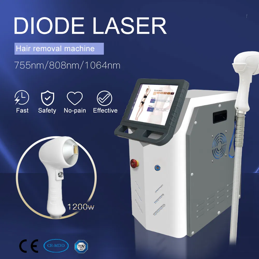 Work All Day Medical Body Ice Painless Laser Machine for Hair Removal