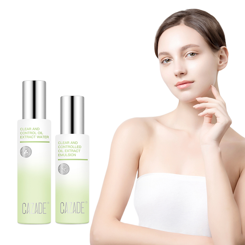 Hot Selling Nicotinamide Oil Control Face Lotion Set Pore Minimizing Brightening Skin Care Moisturizer Oily Skin Anti-Inflammatory Hydrating Collagen Synthesis