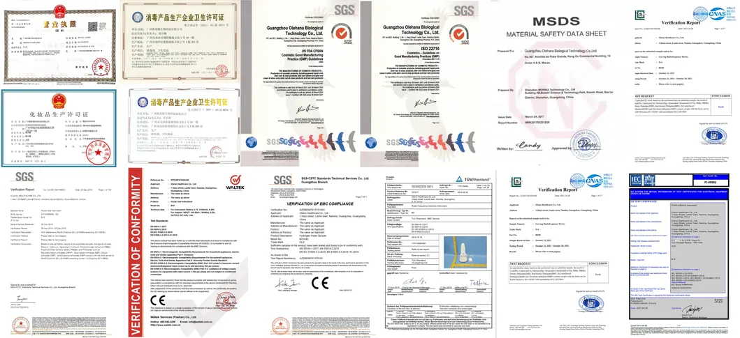 Certifications