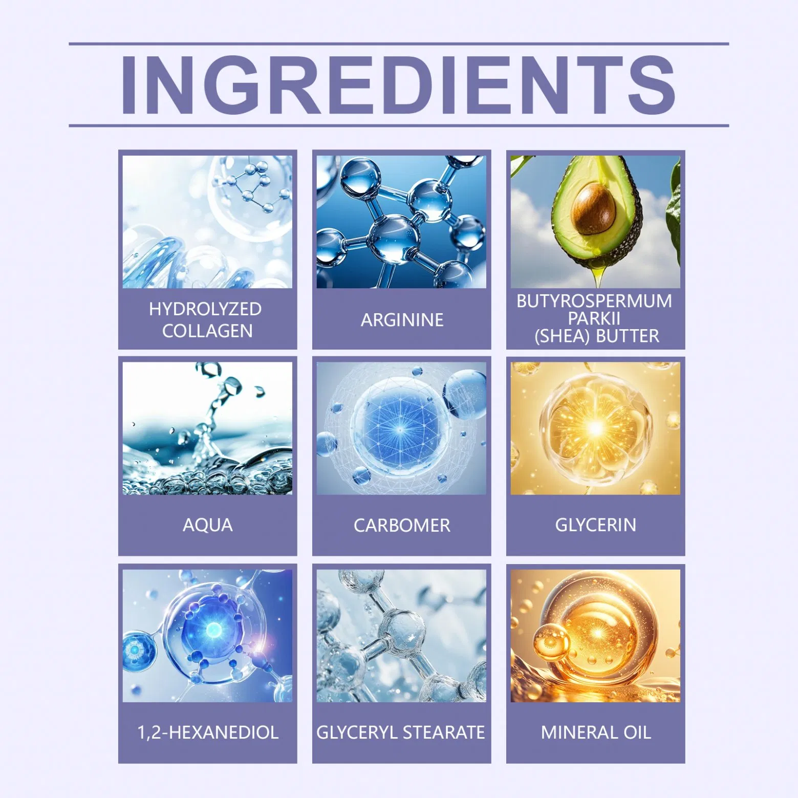 Shea Butter Moisturizing Cream - Gentle Nourishment and Hydration for Facial Skin, Soft, Refreshing Daily Skin Care Cream